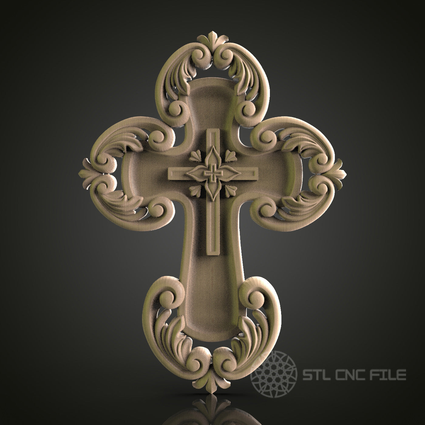 STL Model of Jesus, CNC Router Engraver, Artcam, Aspire, CNC files, Wood Art, Wall Decor, 3D Printer
