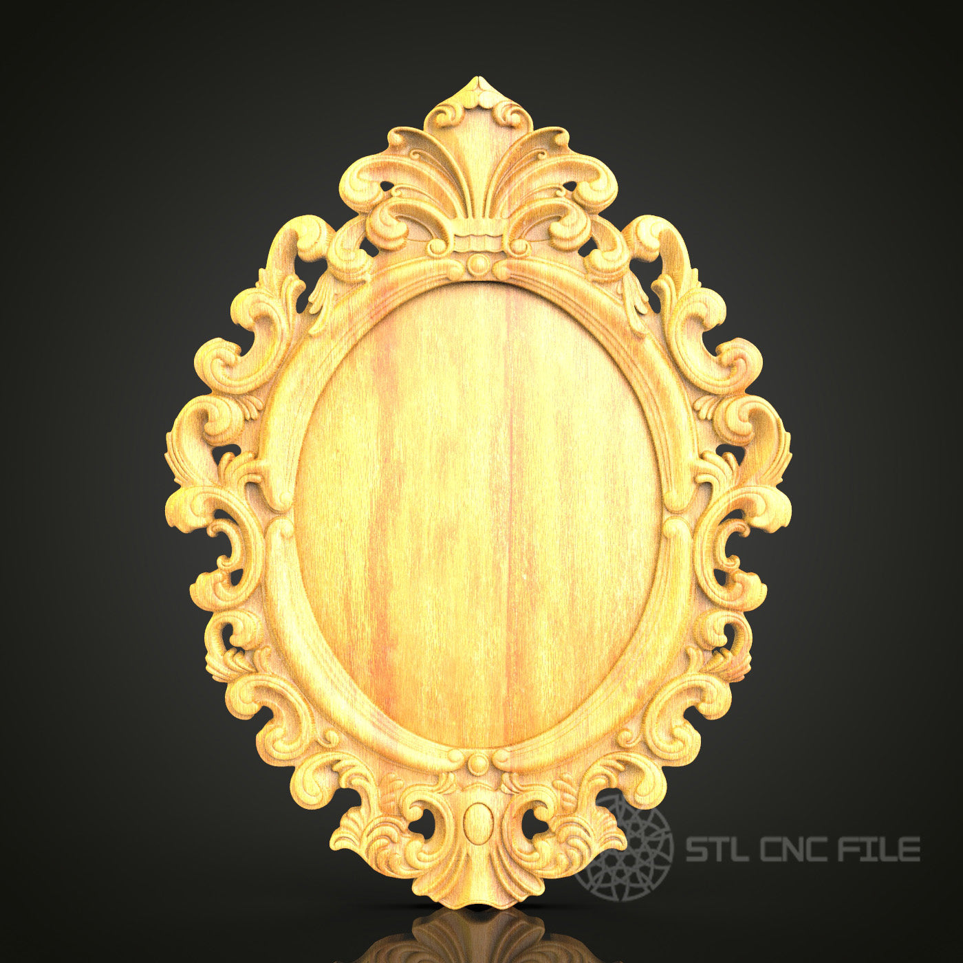 Wooden Wall Decor STL Model | CNC Router Engraver Artcam Aspire Files