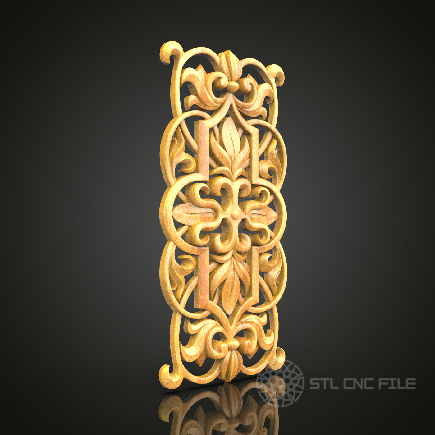 Unique CNC Router Engraver STL Model for Artcam Aspire CNC Files Wood Art Wall Decor (Copie)