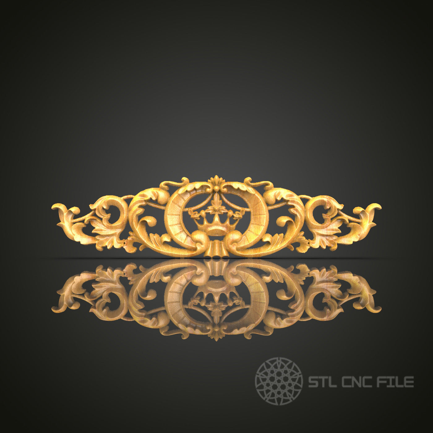Wood Art Wall Decor CNC STL Model Aspire Artcam Files