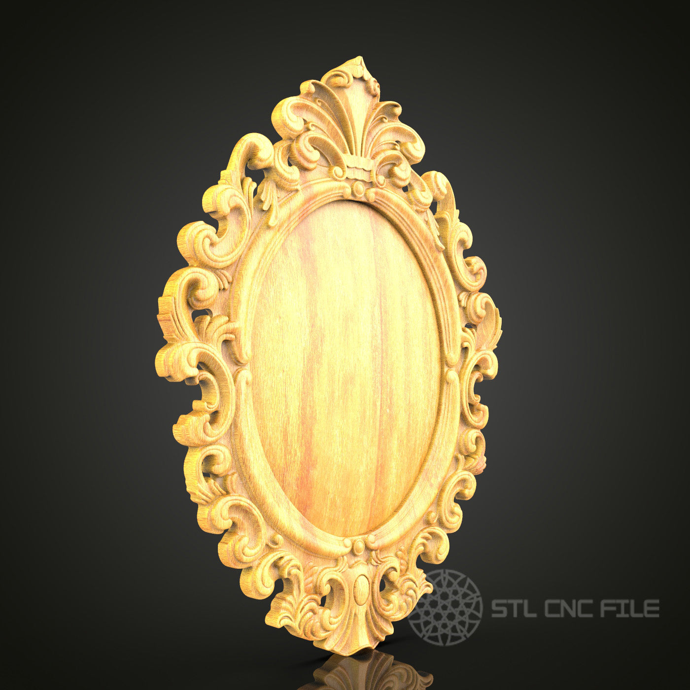 Wooden Wall Decor STL Model | CNC Router Engraver Artcam Aspire Files