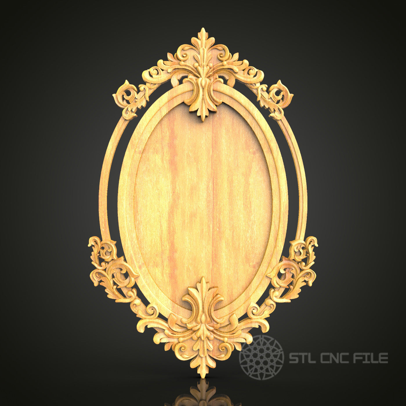 STL Model CNC Router Engraver Artcam Aspire CNC Files Wood Art Wall Decor Cnc