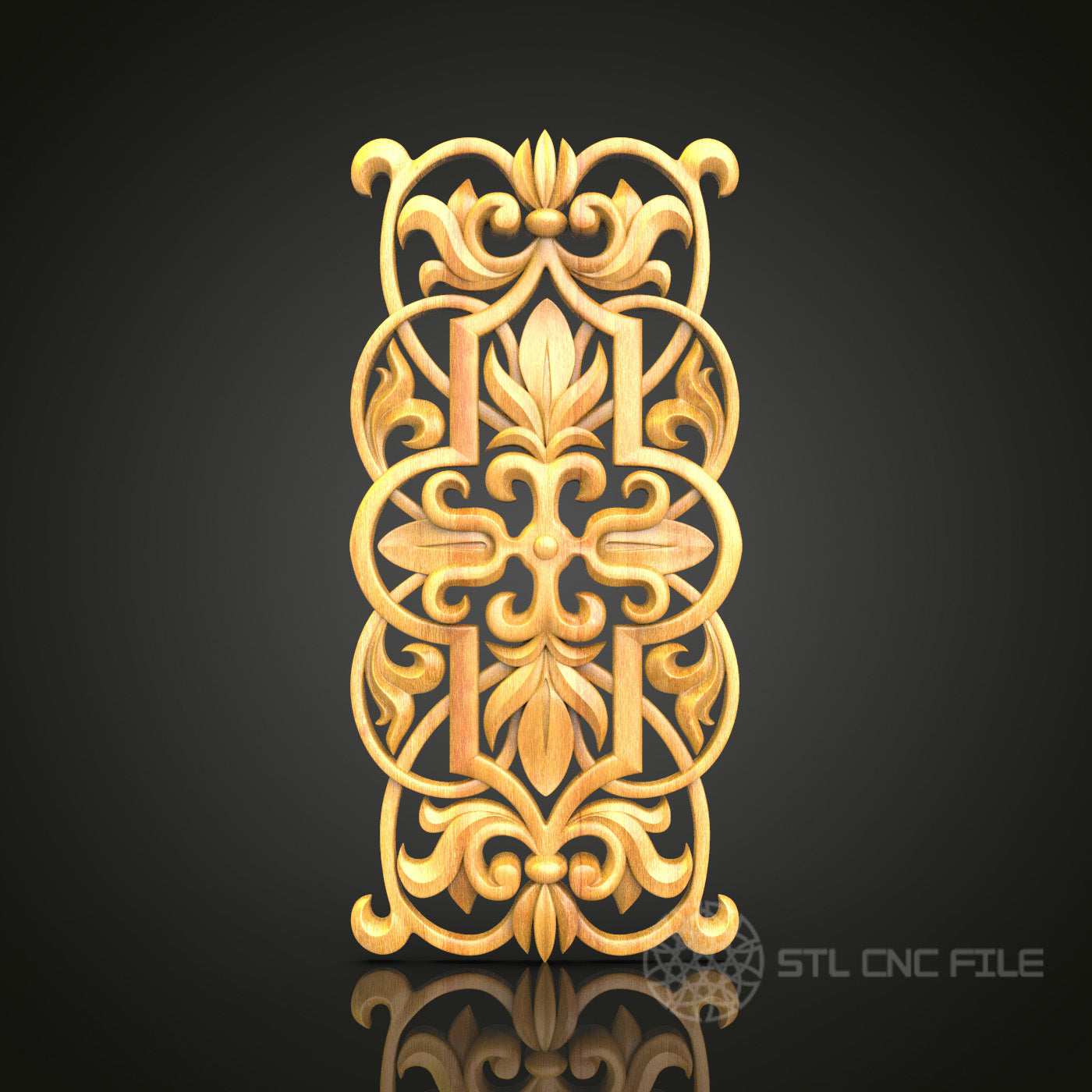 Unique CNC Router Engraver STL Model for Artcam Aspire CNC Files Wood Art Wall Decor (Copie)