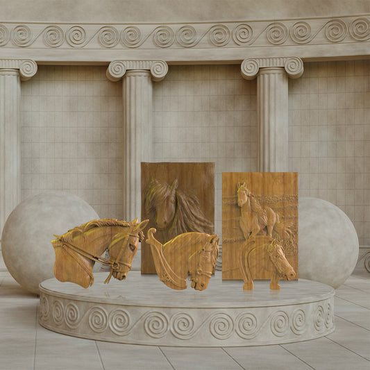 Creating 3D Horse Figurines: How STL Files Transform Equestrian Art
