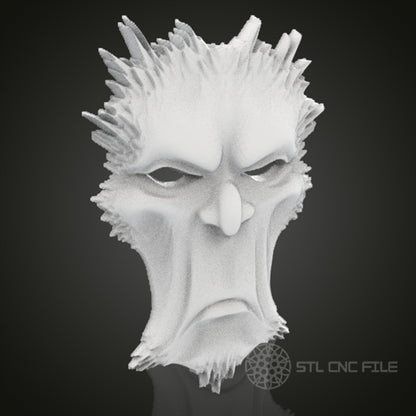 Mystical Forest Spirit Relief | STL Model for CNC Router, 3D Printer | Aspire, Artcam, CNC Files