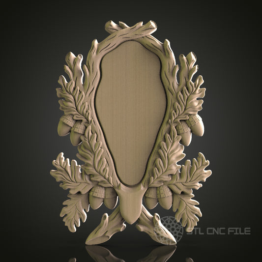 Rustic Hunting Plaque for CNC and 3D Printing - STL File
