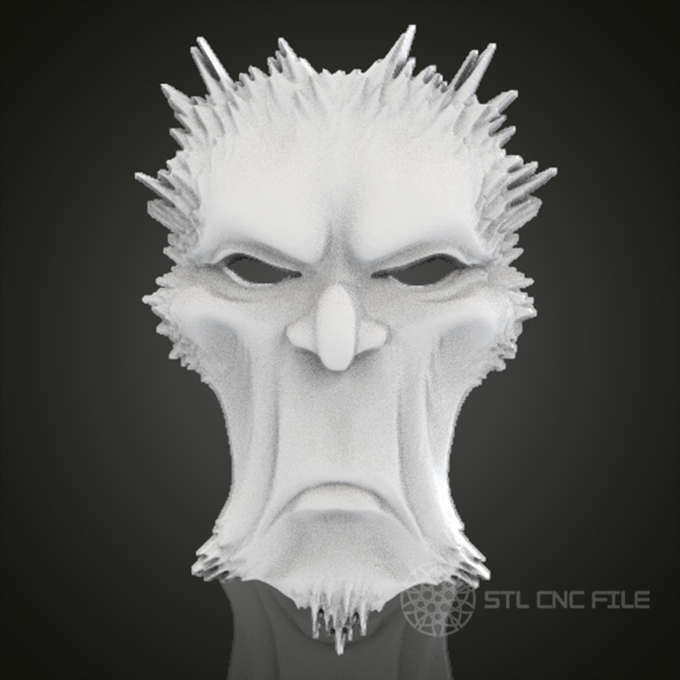 Mystical Forest Spirit Relief | STL Model for CNC Router, 3D Printer | Aspire, Artcam, CNC Files