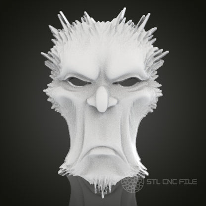 Mystical Forest Spirit Relief | STL Model for CNC Router, 3D Printer | Aspire, Artcam, CNC Files