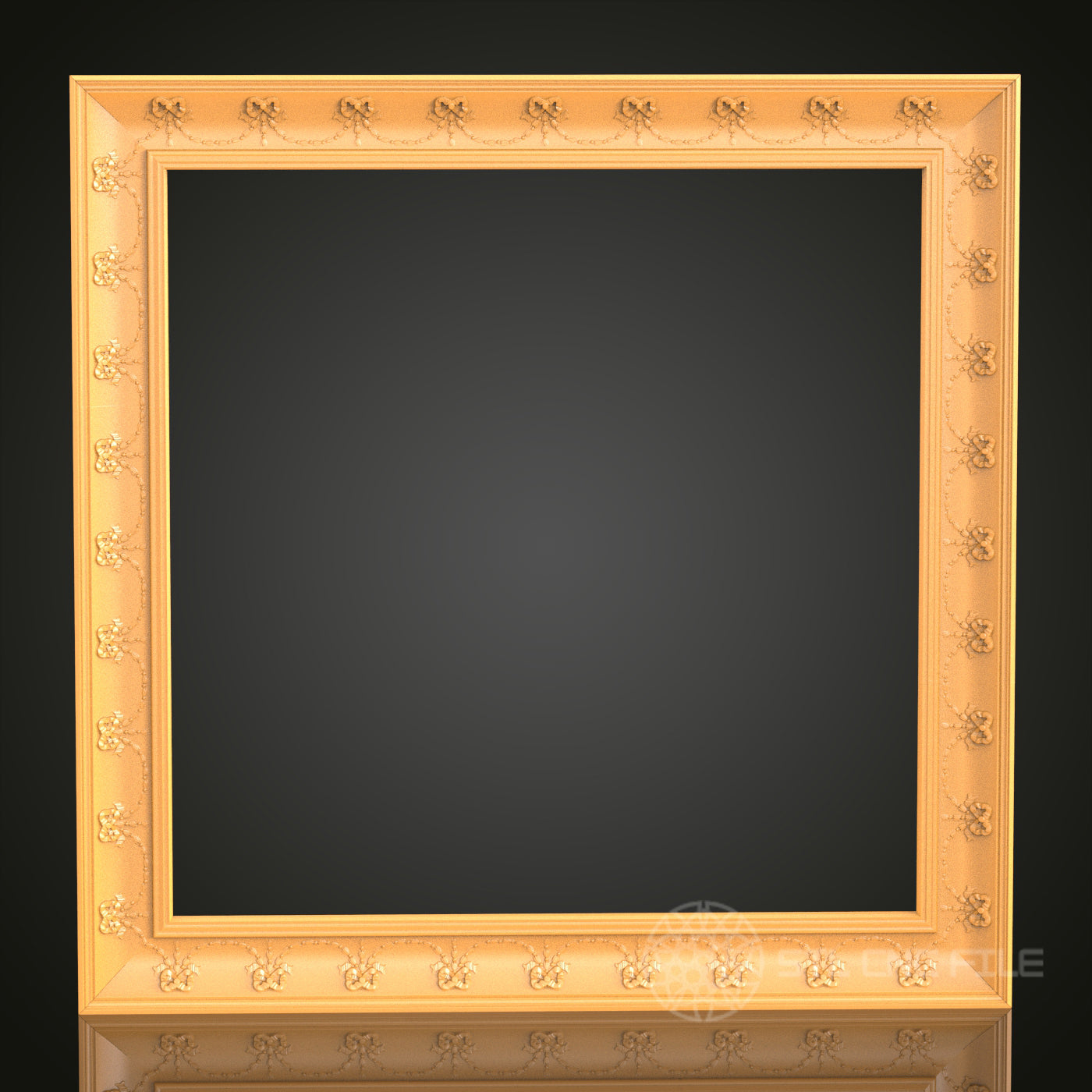 STL Model for CNC Router Engraver, Artcam, Aspire - 3D Printer File - Wood Art Wall Decor