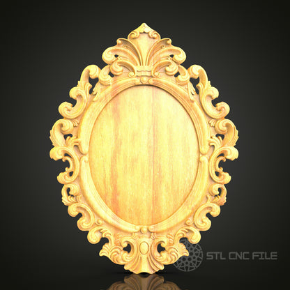 Wooden Wall Decor STL Model | CNC Router Engraver Artcam Aspire Files