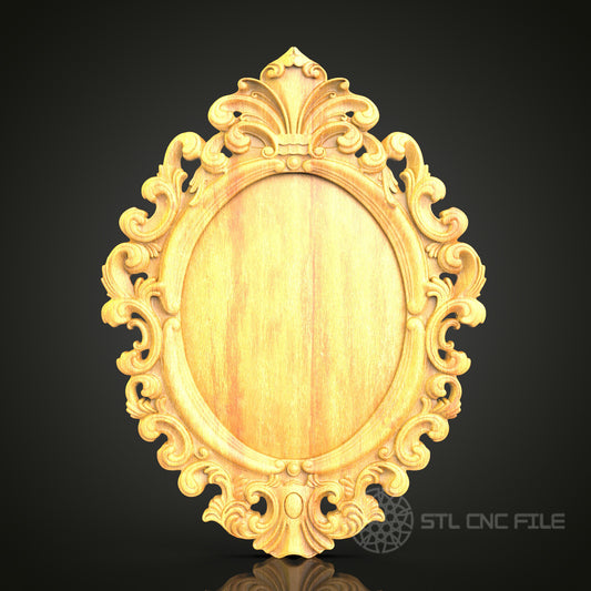 Wooden Wall Decor STL Model | CNC Router Engraver Artcam Aspire Files