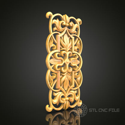 Unique CNC Wood Art for Wall Decor - STL Model, Artcam, Aspire