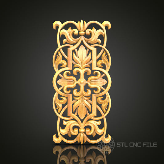 Unique CNC Wood Art for Wall Decor - STL Model, Artcam, Aspire