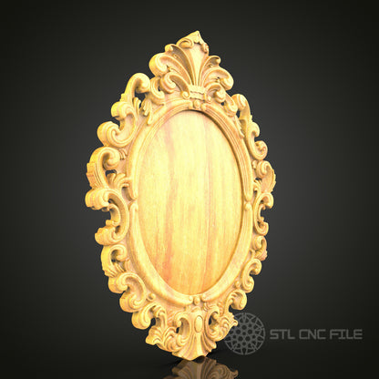 Wooden Wall Decor STL Model | CNC Router Engraver Artcam Aspire Files