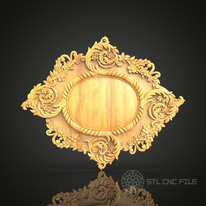 3D STL Model CNC Router Engraver Artcam Aspire CNC Files Wood Art Wall Decor Cnc