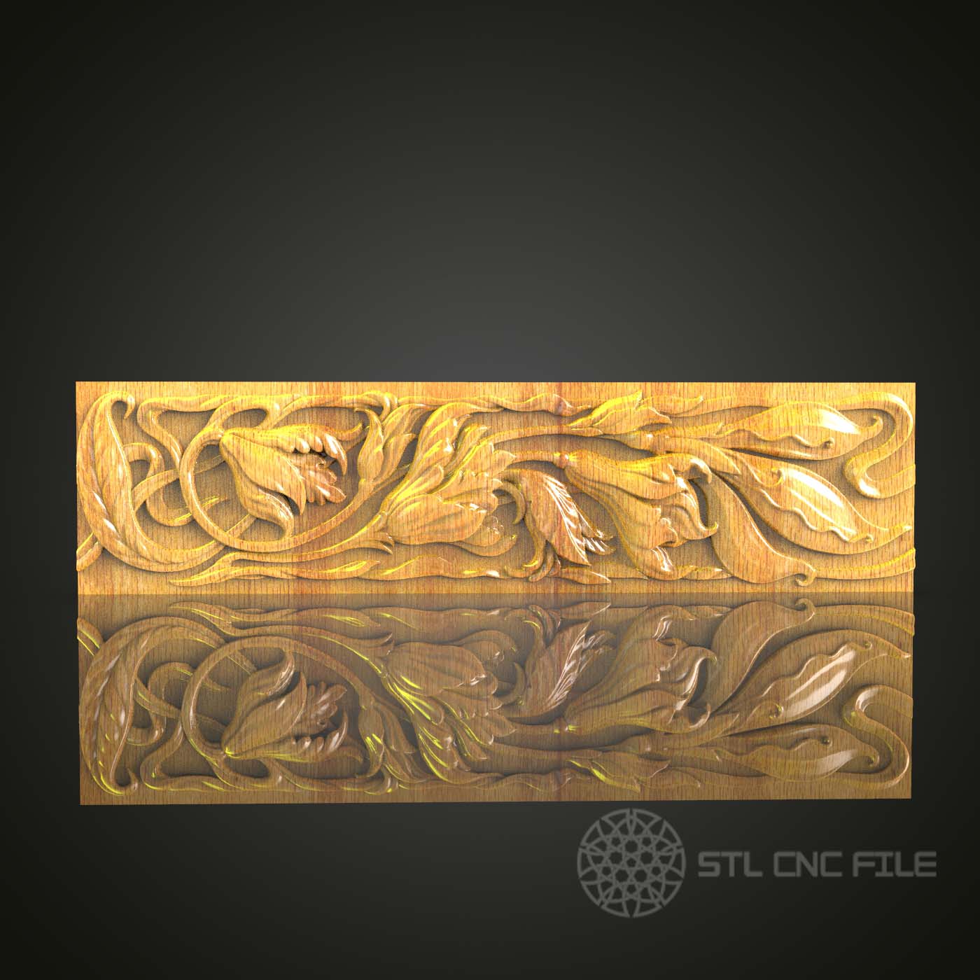 Dragons in Flight STL Model, Mystical CNC Wood Carving, Fantasy Dragon Artcam File, Aspire Engraved Panel, Mythical Beast Wall Decor