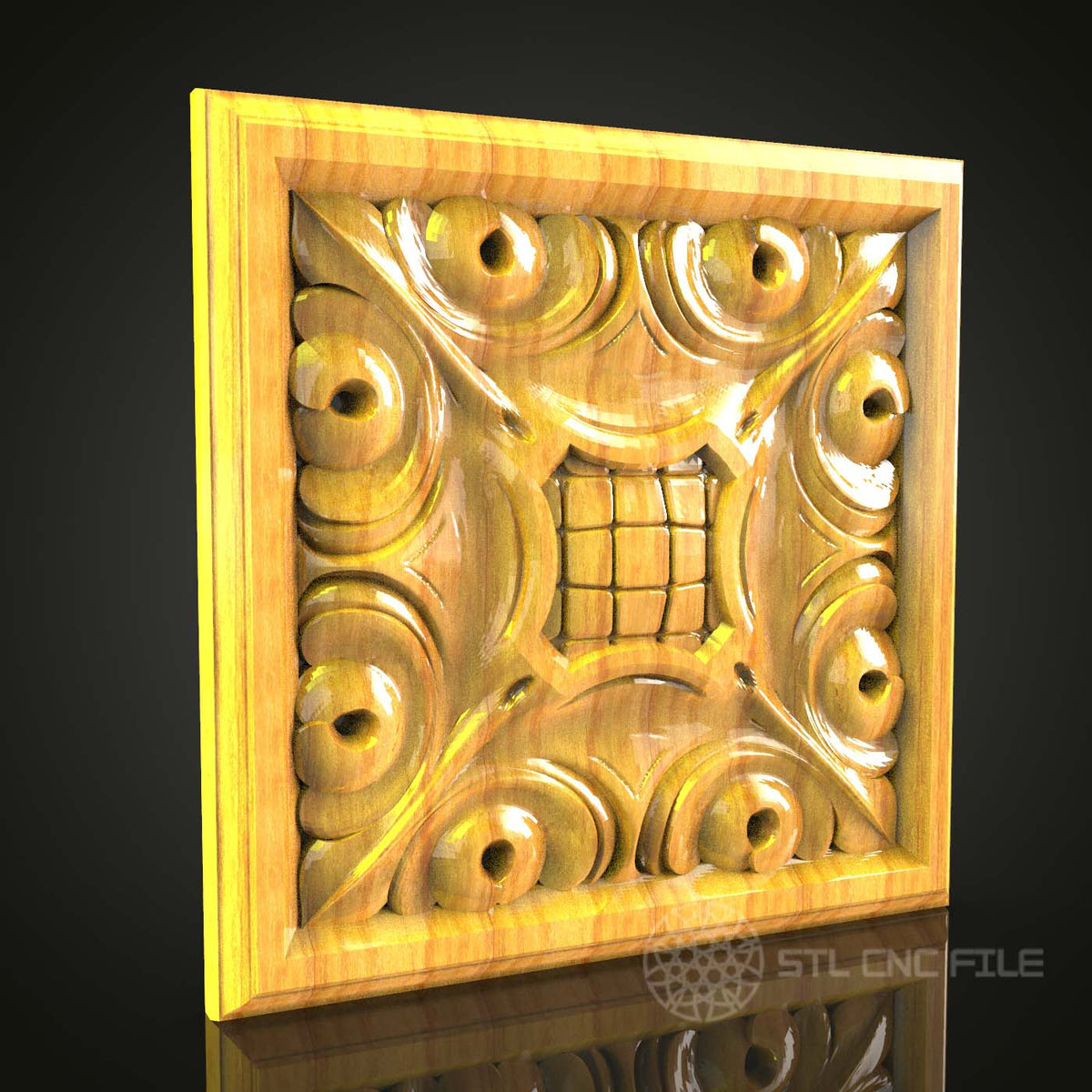 Cnc Router Geometric Pattern Geometric Pattern STL Model for CNC Router, Artcam, Aspire - Sophistic ...