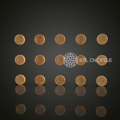 Geometric Wood Coasters STL Pack - CNC Engraving Files