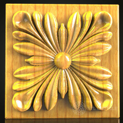 STL Model CNC Router Engraver Artcam Aspire CNC Files Wood Art Wall Decor Cnc - Customizable Design for Home Décor and Woodworking Projects