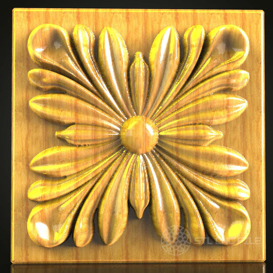 STL Model CNC Router Engraver Artcam Aspire CNC Files Wood Art Wall Decor Cnc - Customizable Design for Home Décor and Woodworking Projects