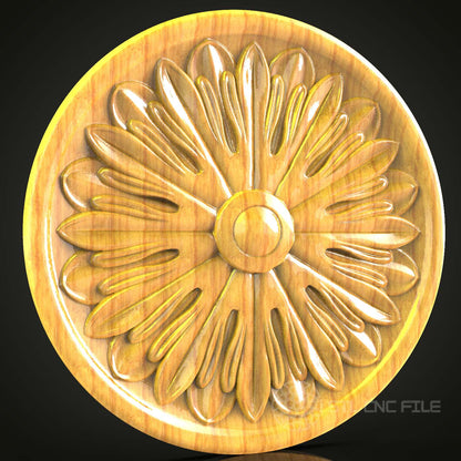 Whimsical Tree CNC Wood Carving, STL Model for Artistic Wall Decor